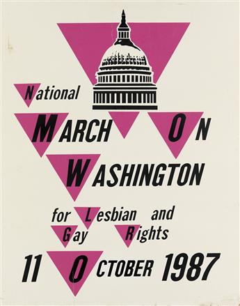 DESIGNERS UNKNOWN  March on Washington.